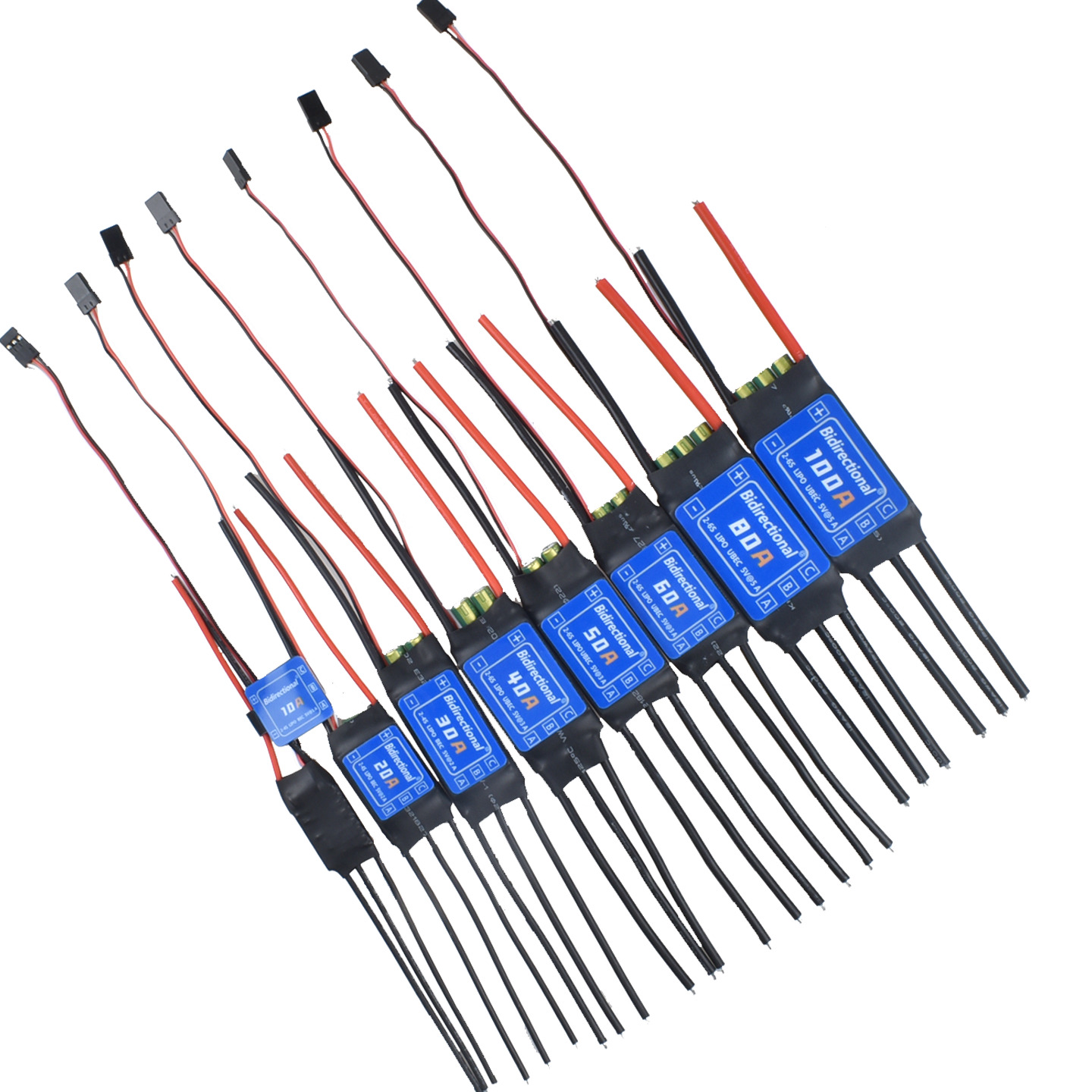 HV双方向ブラシレスESC 10A 20A 30A 2-4S - Brushless Motor Thrust Test Stand のレビューと価格